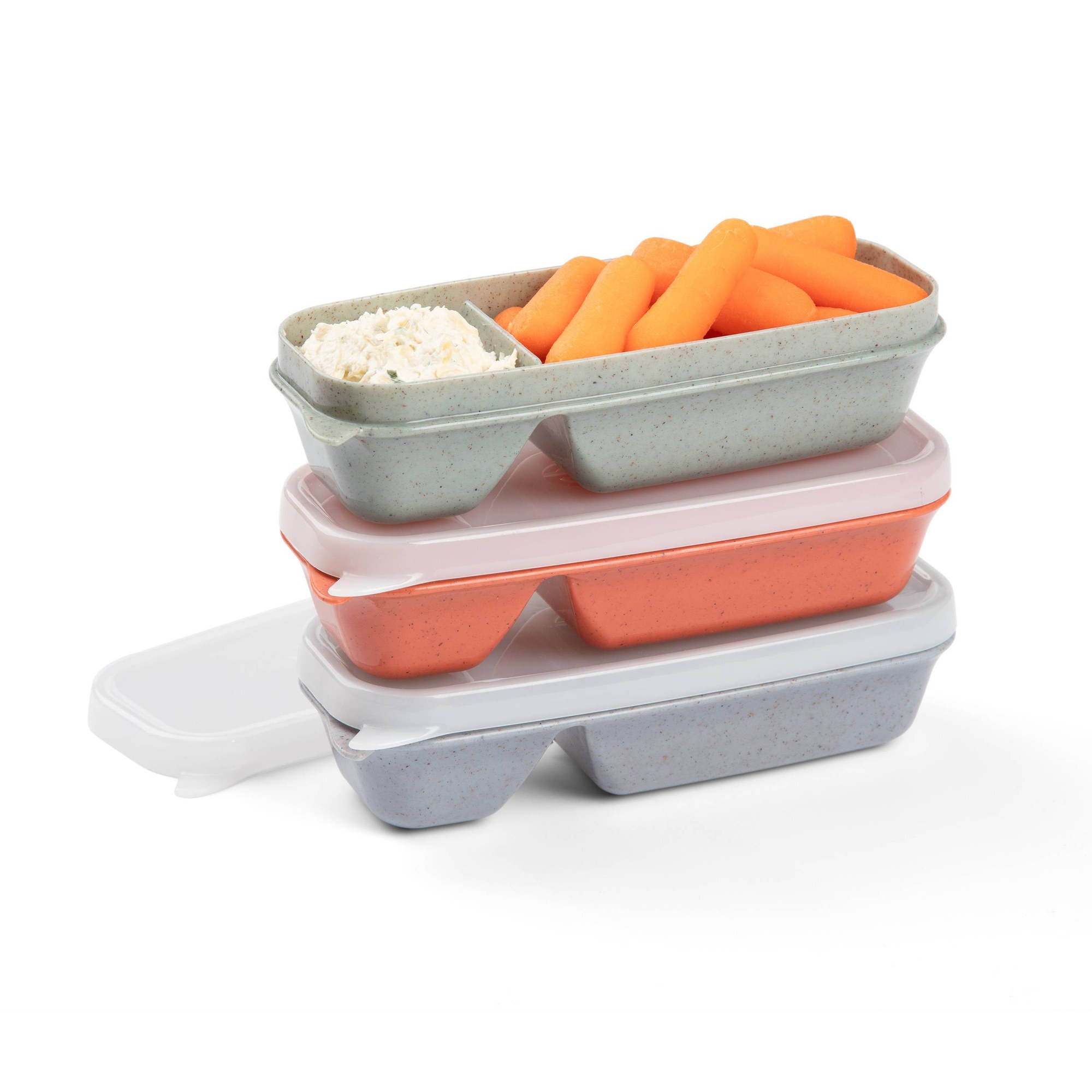Meal Prep Container - Contenedor Hermético para Snacks y Salsas