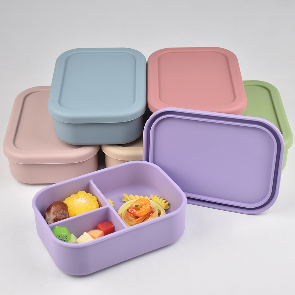 Meal Prep Recipes - Fiambrera Bento de silicona de grado