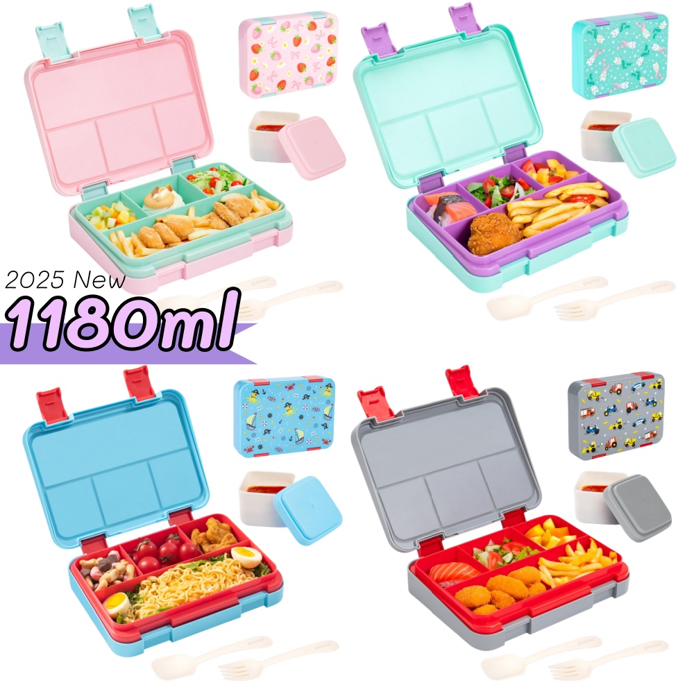 Meal Prep Recipes - Fiambrera Bento con patrón de dibujos