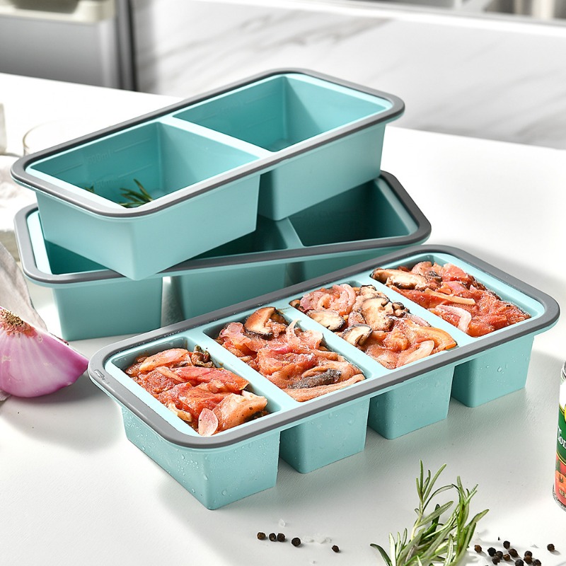 Moldes grandes de silicona par - Meal Prep Soup reseña y precio
