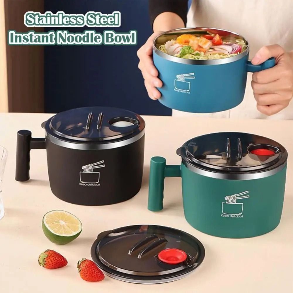 Tazón Portátil de Acero Inoxid - Meal Prep Soup reseña y precio
