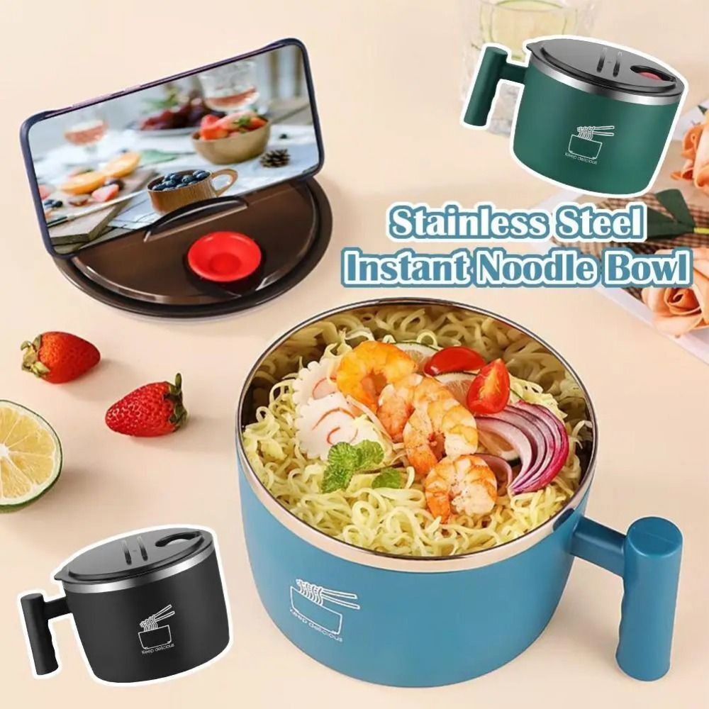 Tazón Portátil de Acero Inoxid - Meal Prep Soup reseña y precio