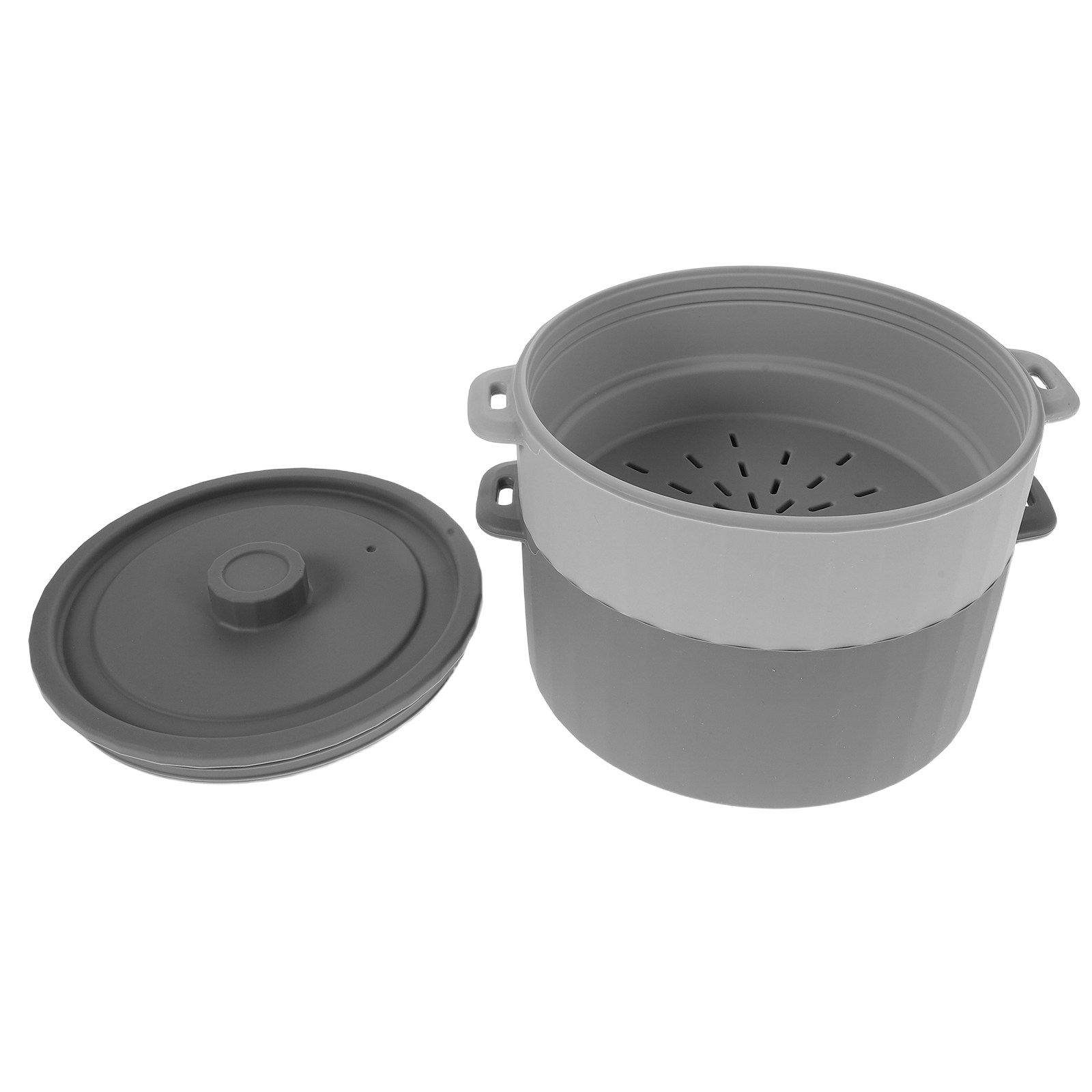 Olla vaporera de silicona para - Meal Prep Healthy reseña y precio