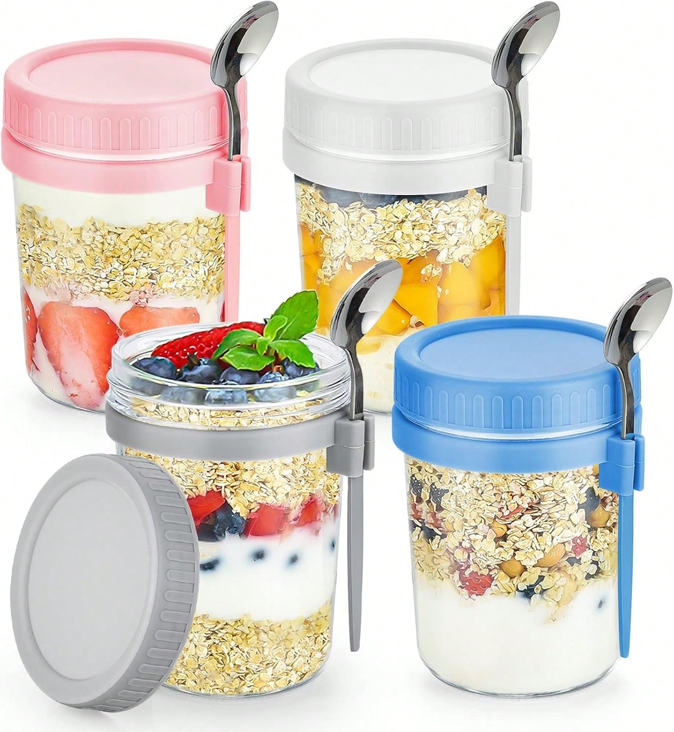 Paquete de 4 recipientes para  - Meal Prep Kit reseña y precio