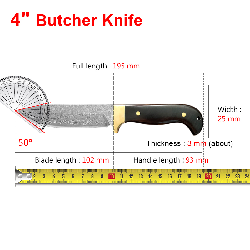 Cuchillo de Acero Damasco VG10 - Meal Prep Japan reseña y precio
