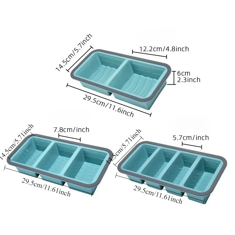 Bandejas de silicona para cong - Meal Prep Soup reseña y precio