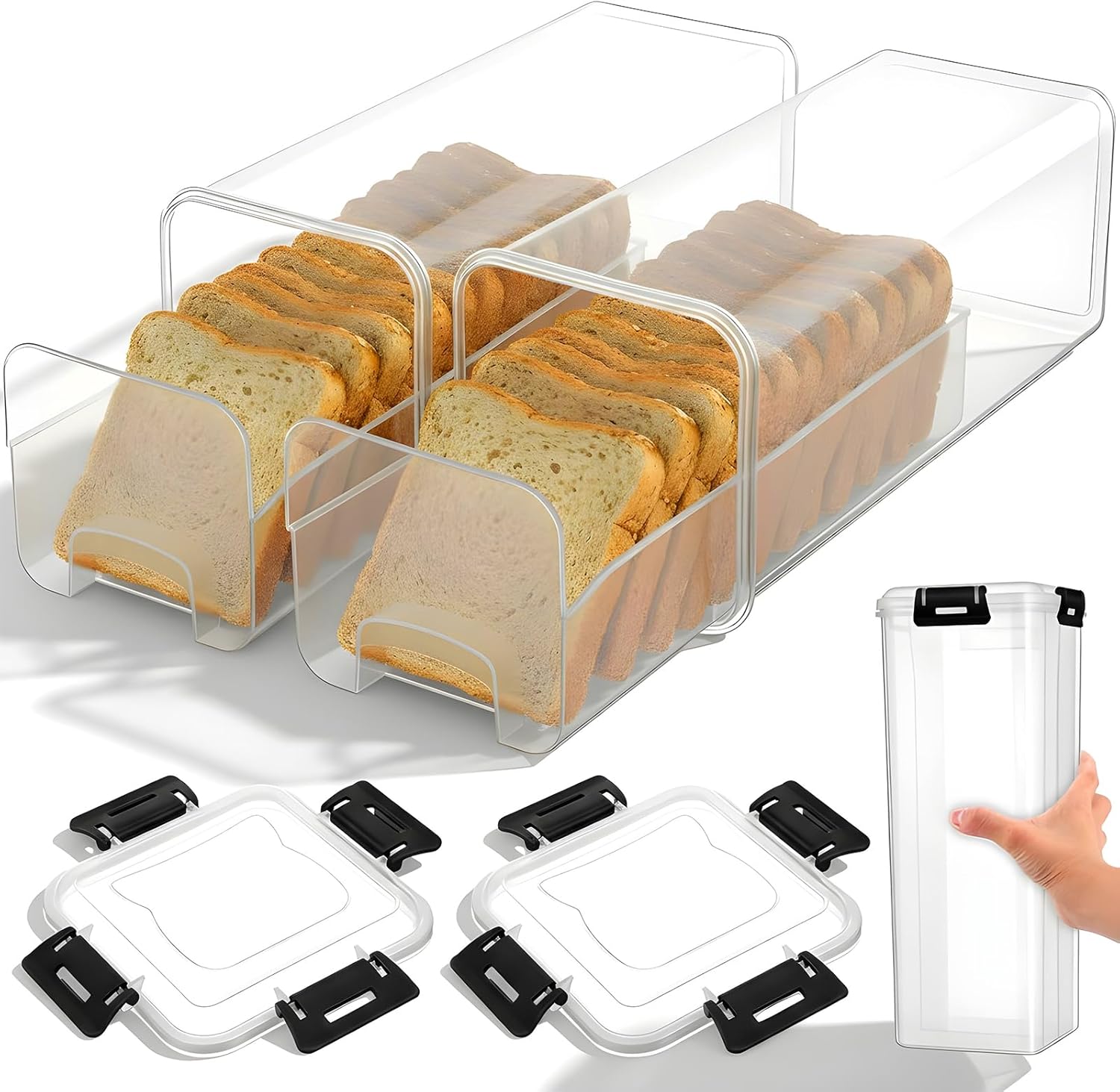 Contenedor para Guardar Pan co - Meal Prep Container reseña y precio