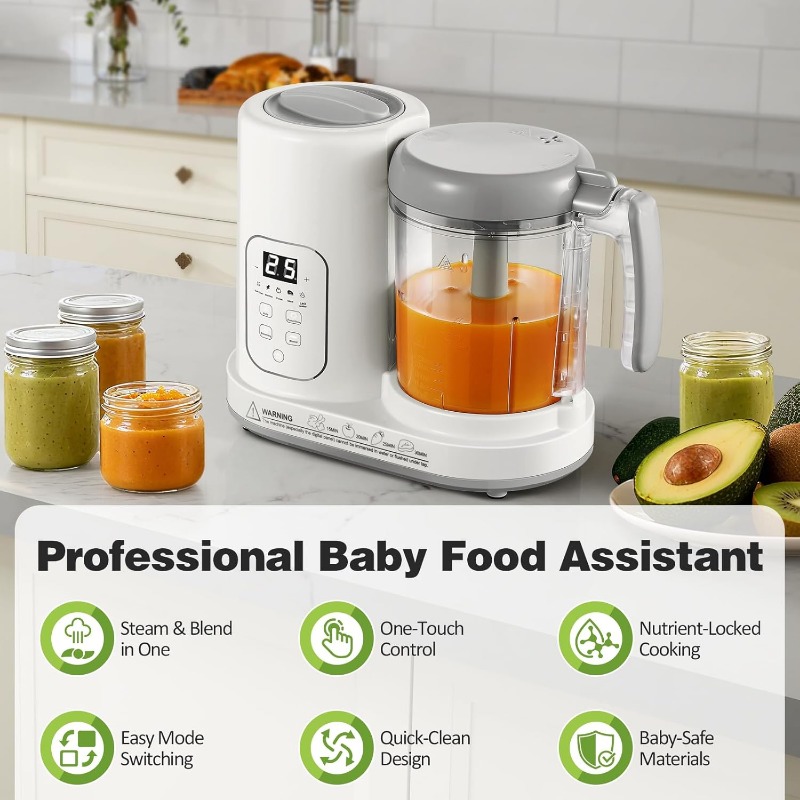Robot de Cocina para Bebés 4 e - Meal Prep Healthy reseña y precio