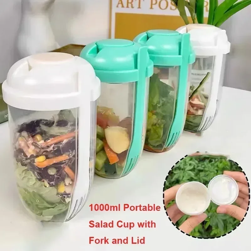 Tazón Portátil para Ensaladas  - Meal Prep Healthy reseña y precio