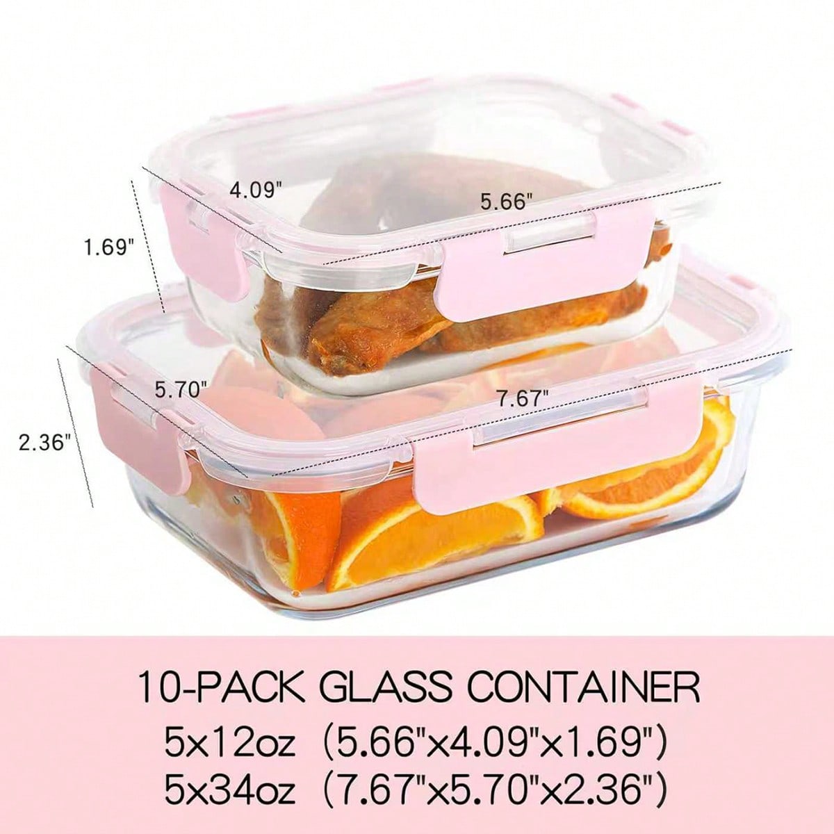 Paquete de 10 recipientes de v - Meal Prep Recipes reseña y precio