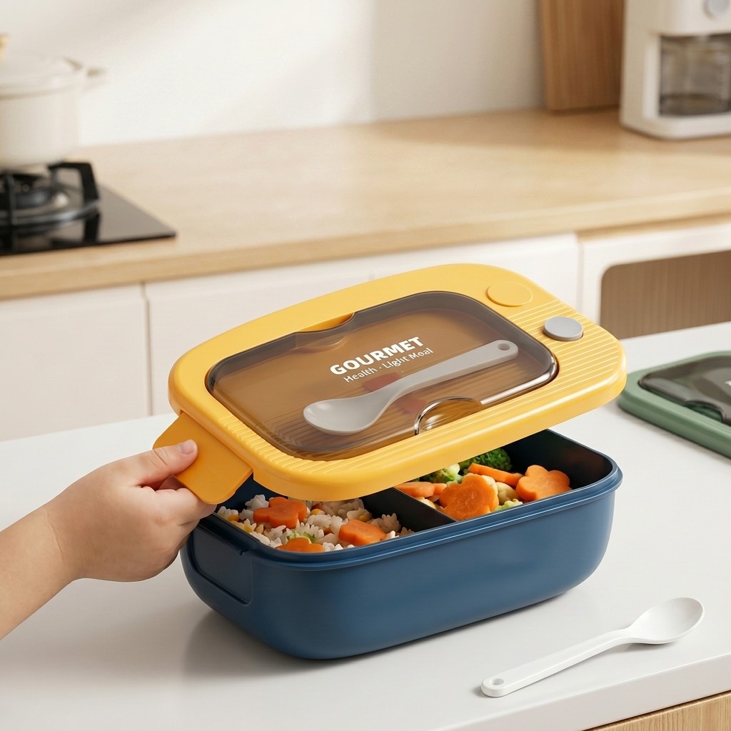 Lonchera Bento de Plástico Apt - Meal Prep Recipes reseña y precio