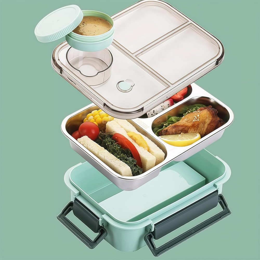Fiambreras portátiles de 850ml - Meal Prep Soup reseña y precio