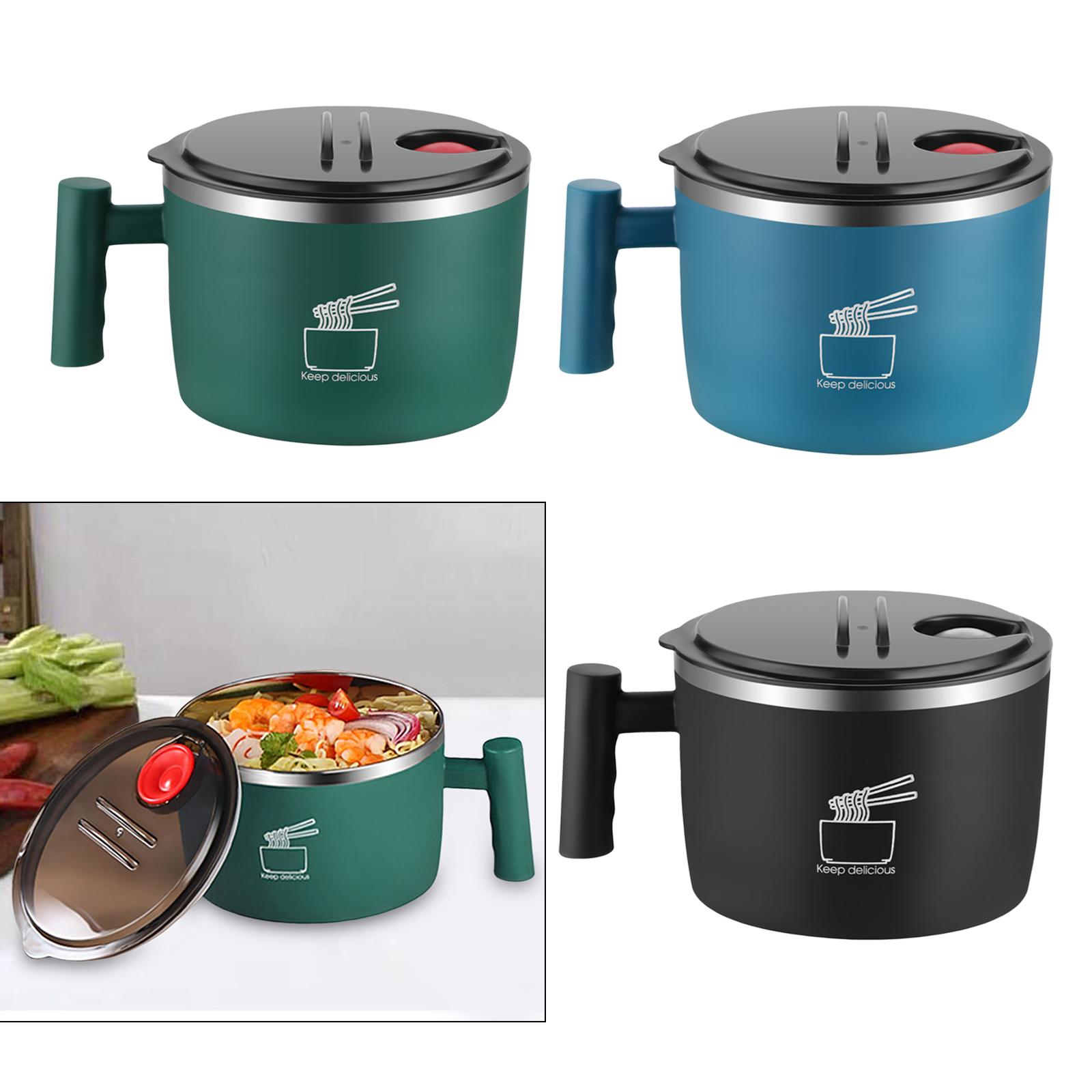 Ramen-cuenco portátil de 850ml - Meal Prep Soup reseña y precio