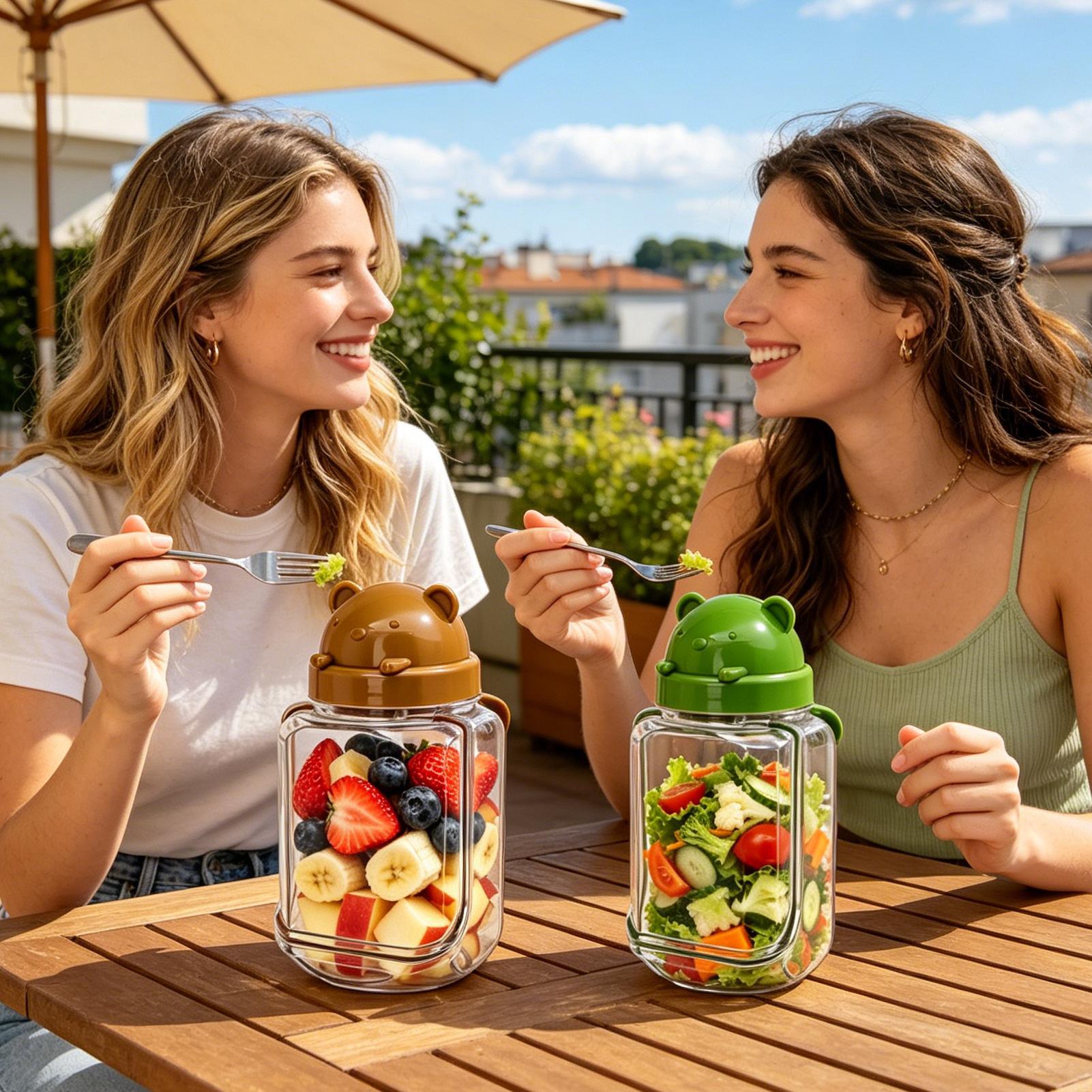 Recipientes portátiles a prueb - Meal Prep Gym Food reseña y precio