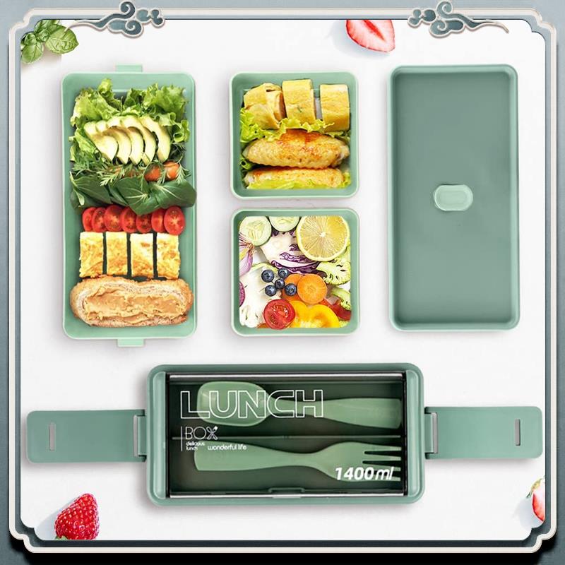 Kit de caja Bento duradera, fi - Meal Prep Kit reseña y precio