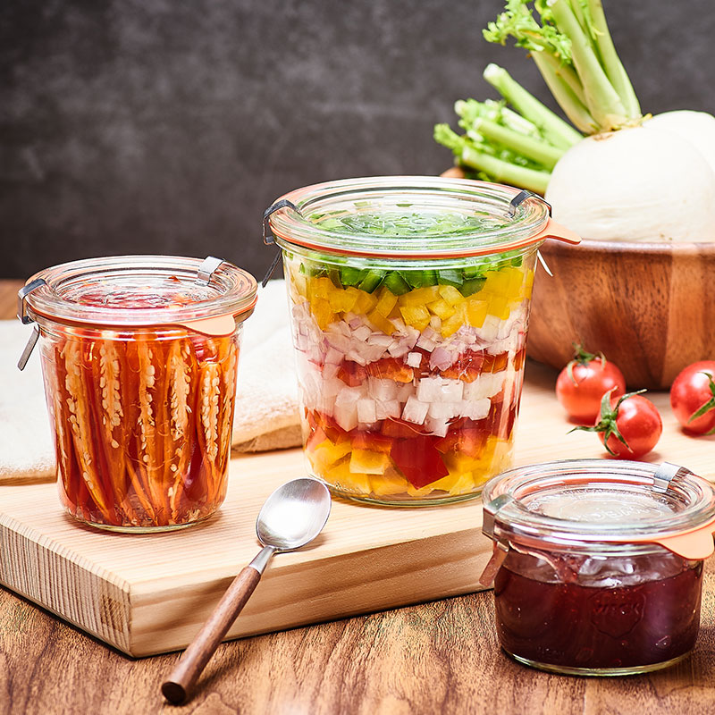 Frasco de Vidrio para nento  H - Meal Prep Juice Bottles reseña y precio